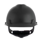 V-Gard Cap-Style Hard Hat with Fas-Trac III Suspension, Matte, Black 454-10203092