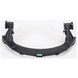 V-Gard Faceshield Frame, w/o Debris Control, Black, For MSA Slotted Caps 454-10154604
