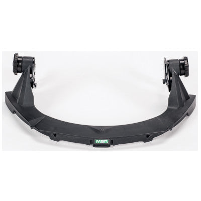 V-Gard Faceshield Frame, w/o Debris Control, Black, For MSA Slotted Caps 454-10154604