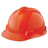 V-Gard Slotted Hard Hat Cap, Staz-On Suspension, Orange 454-463945