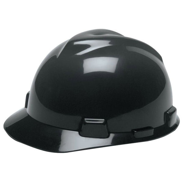 V-Gard Protective Hats, Fas-Trac Ratchet, Hat, Gray 454-475367