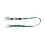 V-Series Standard Single-Leg Adjustable Shock Absorbing Lanyard, 6 ft, Small Snaphooks 454-10191755