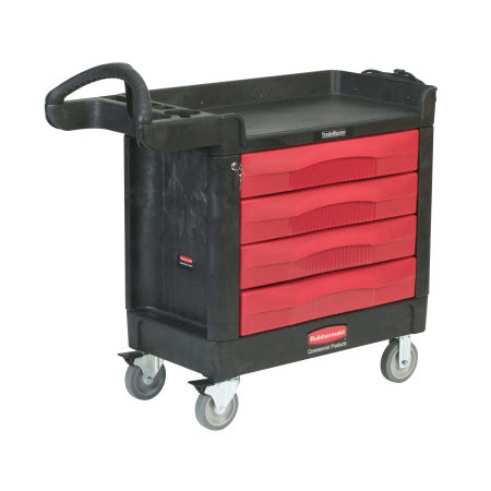 4 DRAWER CART 640-FG451388BLA