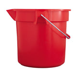 Brute Round Bucket, 10 qt, Gray 640-FG296300GRAY