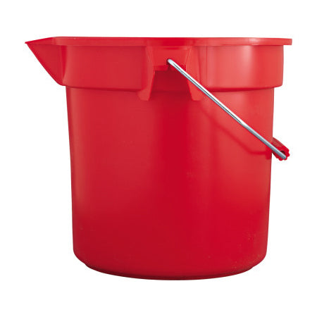 Brute Round Bucket, 10 qt, Gray 640-FG296300GRAY
