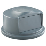 Brute Dome Tops, For 44 Gal. Brute Round Containers, 24 13/16 in 640-FG264788GRAY