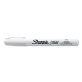 Paint Marker, White, Fine, Bullet 652-35543