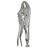 The Original Curved Jaw Locking Plier with Wire Cutter, Jaw Cap 1-1/8 in, Alloy Steel 586-902L3