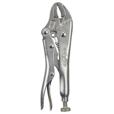 The Original Curved Jaw Locking Plier with Wire Cutter, Jaw Cap 1-1/8 in, Alloy Steel 586-902L3