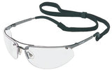 Fuse Eyewear, Clear Lens, Polycarbonate, Hard Coat, Gunmetal Frame, Metal 812-11150800