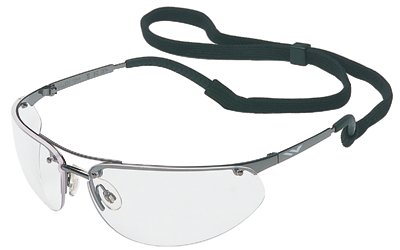 Fuse Eyewear, Clear Lens, Polycarbonate, Hard Coat, Gunmetal Frame, Metal 812-11150800