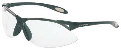 A900 Series Eyewear, Clear Lens, Polycarbonate, HC, Black Frame, Polycarbonate 812-A900