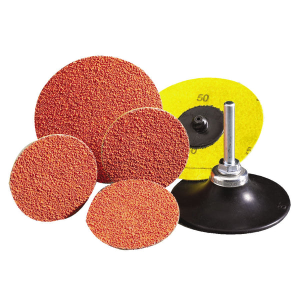 Blaze Speed-Lok TR Coated-Cloth Discs, Ceramic, 1 1/2 in Dia., 60 Grit 547-63642595468