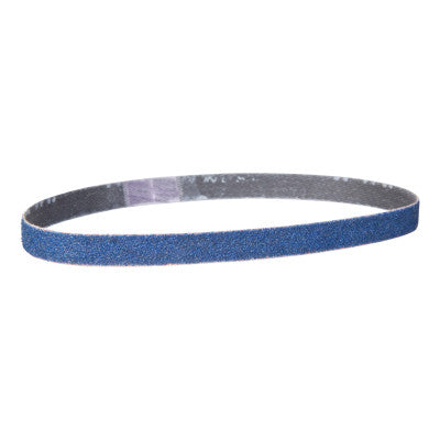Blue Fire Coarse Grit Cloth File Belts, 3/8 in x 13 in, 80 Grit 547-78072736062