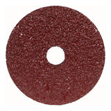F240 AO Coated Fiber Disc, 4-1/2 in x 7/8 in, 36 Grit, Center Mount 547-66623353306