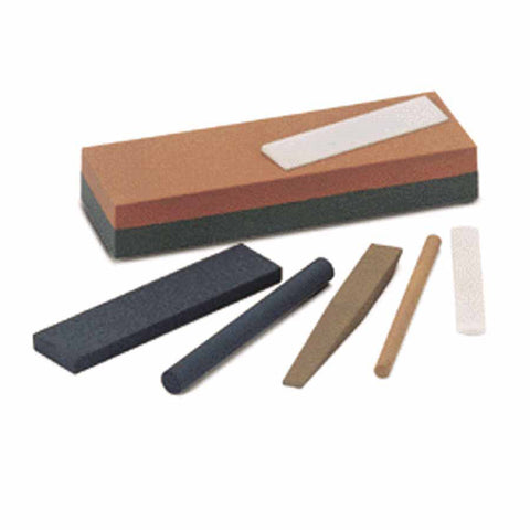 Combination Grit Abrasive Sharpening Benchstones, 4 X 1, Coarse/Fine, India 547-61463685545