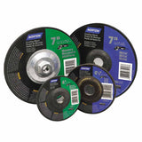 Metal Wheel, 4 1/2 in Dia, .04 in Thick, 7/8 in Arbor, Aluminum Oxide 547-07660701617