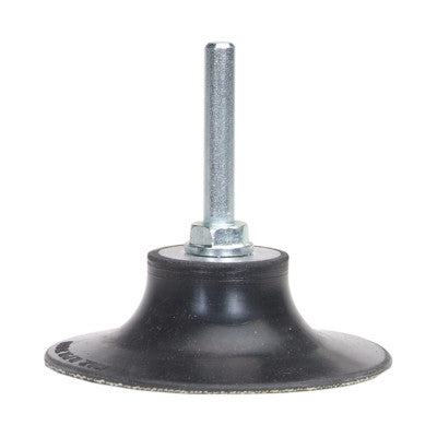 Speed-Lok TS Back-Up Pads, 3 in Dia, 1/4 in Shank, Hard 547-63642543220