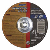 Type 27 NorZon Plus Depressed Center Wheel, 9 in dia, 1/8 in Thick, 5/8 in Arbor, 24 Grit 547-66253048897