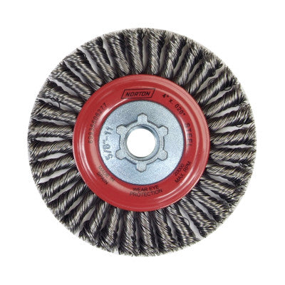 Wire Wheel Brushes, 4 in Dia. 4 in, Steel, 20,000 rpm 547-69936606277
