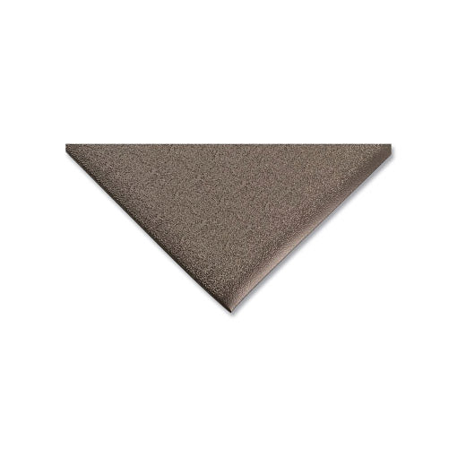 Sof-Tred Anti-Fatigue Mat, 409, Textured Cushion, 3/8 x 3 ft W x 60 ft L, PVC Foam, Black 921-409R0336BL