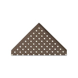 Superflow Reversible Drainage Anti-Fatigue Mat, T18, 5/8 in x 3 ft W x 5 ft L, General Purpose Rubber, Black 921-T18S0035BL
