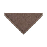 Wayfarer Quick-Dry Spaghetti Entrance Mat, 3/8 in x 3 ft W x 5 ft L, Vinyl Looped/Backing, Brown 550-265S0035BR