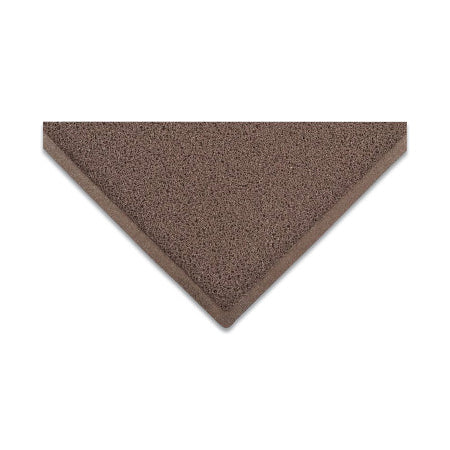 Wayfarer Quick-Dry Spaghetti Entrance Mat, 3/8 in x 3 ft W x 5 ft L, Vinyl Looped/Backing, Brown 550-265S0035BR