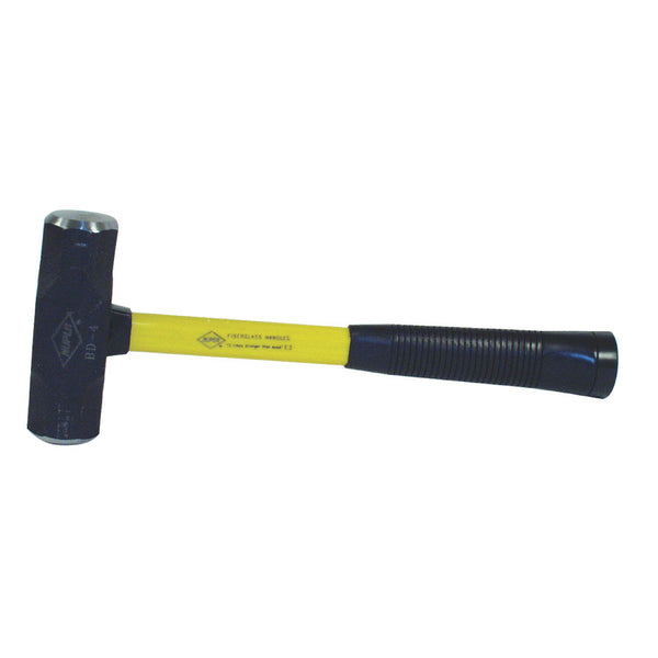 Blacksmith's Double-Face Steel-Head Sledge Hammer, 2 lb, 14 in Classic Handle 545-27-020