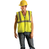 Class 2 Type R High Visibility Value Standard Safety Vest, Large/X-Large, Hi-Viz Yellow 561-ECO-G-YL/XL