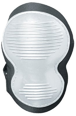 Classic Non-Marring Knee Pads, Hook-and-Loop, Black/White Cap 561-127