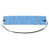 Disposable Pre-Moistened Cellulose Sweatband, Blue, 100 EA/PK 561-SBR100