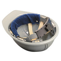 Terry Toppers Hard Hat Sweatband, Navy, Terry Cloth, Navy, Used with Hard Hats 561-870-01