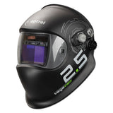 The Automatic Welding Helmet with World Record 2.5 ADF, SH2.5, SH8 to SH12, Black, 1.97 in x 3.94 in 808-1006.600