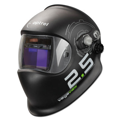 The Automatic Welding Helmet with World Record 2.5 ADF, SH2.5, SH8 to SH12, Black, 1.97 in x 3.94 in 808-1006.600