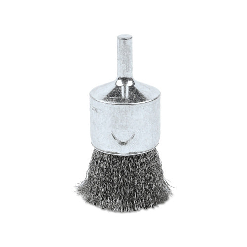 Crimped Wire End Brush, Stainless Steel, 1 in x 0.006 in 102-90915