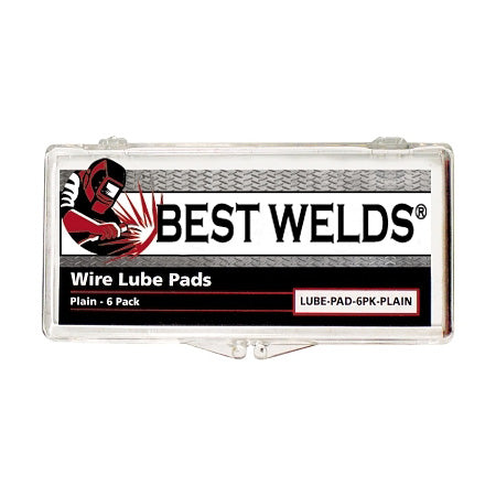 Lube Pad, Treated, Silver, Clip Included, 6 EA/PK 905-LUBE-PAD-6PK-TREATED