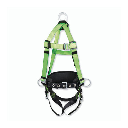Contractor Harness, Side/Back D-Rings, XX-Large, Chest Pass Thru/Legs Grommet/Torso Friction 853-V8255215