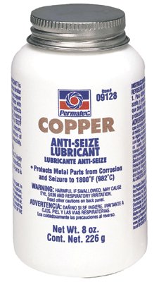 Copper Anti-Seize Lubricant, 8 oz Brush Top Bottle 230-09128