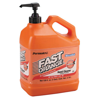 Fast Orange Pumice Lotion Hand Cleaner, Citrus, Bottle w/Pump, 1 gal 253-25219