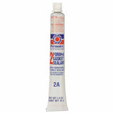 Form-A-Gasket Sealant, No 2 Slow-Drying/Non-Hardening, 1.5 oz, Tube, Black 230-80015