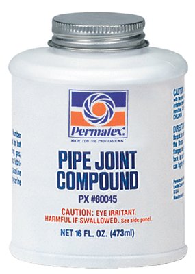 Pipe Joint Compound, 16 oz Bottle, Black 230-80045