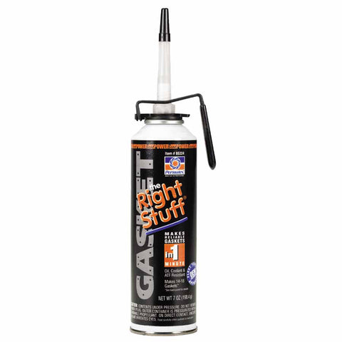 The Right Stuff Gasket Maker, 7.5 oz PowerBead Can, Black 230-85224