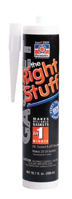The Right Stuff Gasket Maker, 10.1 oz Cartridge, Black 230-33694
