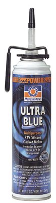Ultra Silicone RTV Gasket Maker, 9.5 oz, PowerBead Can, Ultra Blue 230-85519