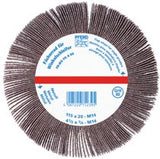 Angle Grinder Flap Wheels, 4 1/2 in x 3/4 in, 120 Grit, 13,300 rpm 419-45755