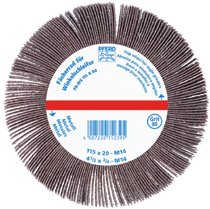 Angle Grinder Flap Wheels, 4 1/2 in x 3/4 in, 120 Grit, 13,300 rpm 419-45755