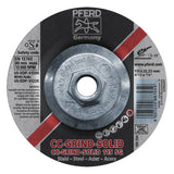 CC-GRIND-SOLID Steel Grinding Disc, Ceramic, 4-1/2 in dia, 5/8 in Arbor, 24 Grit 419-61220