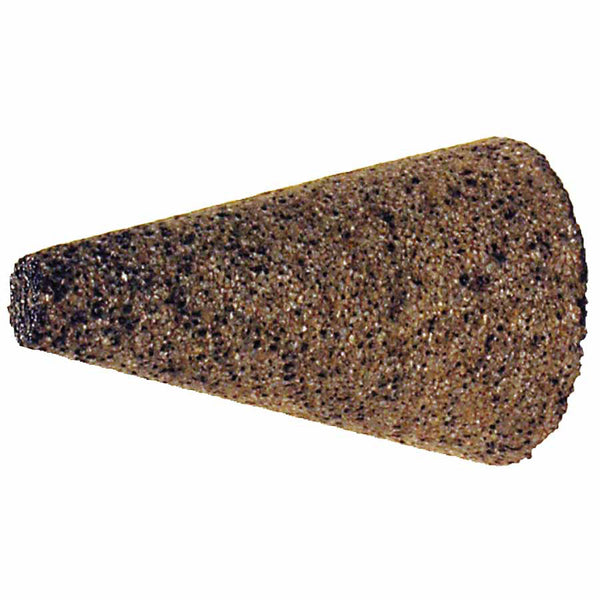 Cones and Plugs, Type 17, 1-1/2 in dia, 16 Grit Aluminum Oxide 419-61855