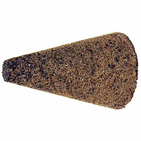 Cones and Plugs, Type 17, 1-1/2 in dia, 16 Grit Aluminum Oxide 419-61855